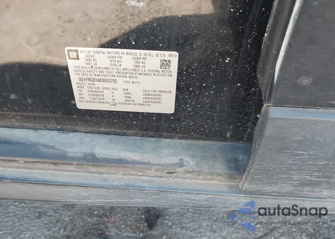 2013 Cadillac Srx Luxury Collection z USA, uszkodzony, nr VIN 3GYFNCE34DS633755